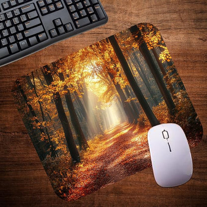 Fall Season Mouse Pad Mat Mousepad - Image 4